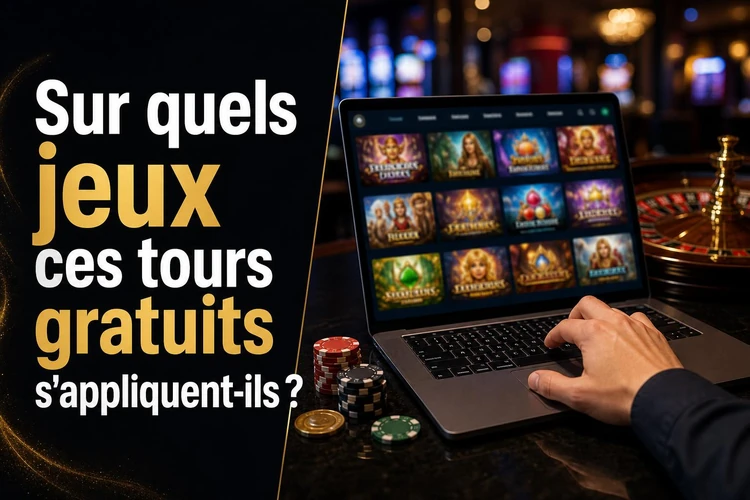 Sur quels jeux ces tours gratuits s'appliquent-ils?