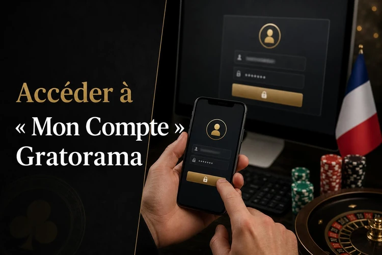 Accéder à « Mon Compte » Gratorama