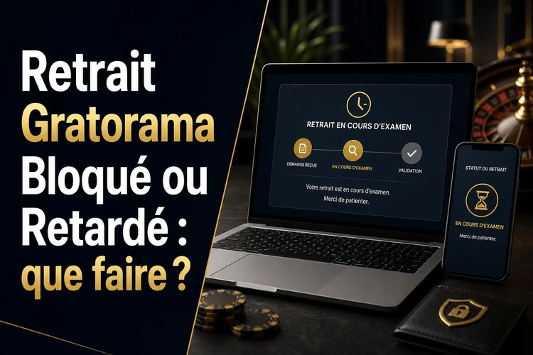 Retrait Gratorama Bloqué ou Retardé: que faire?